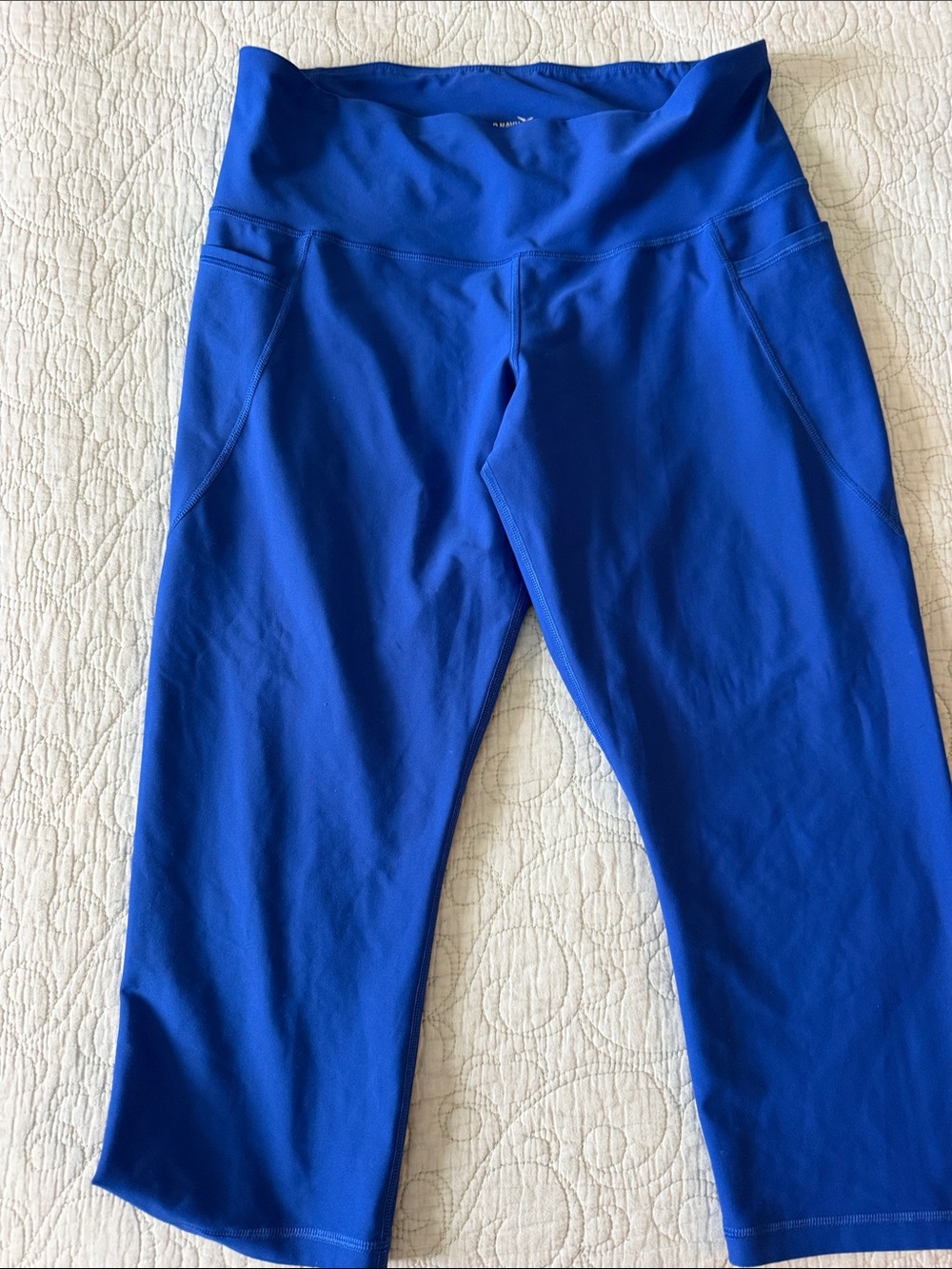 Old Navy Royal Blue Capri Leggings